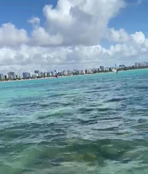 Na Beira Mar De Pajucara - Edificio Neo 2 - Apartamento Com 02 Quartos - Tem Varanda- Vista Lateral Do Mar - Avenida Doutor Antonio Gouveia 1081- Consumo Eletrico E Pago No Ckeck-Out 1Kwh E 1,35 Reias Maceió 외부 사진